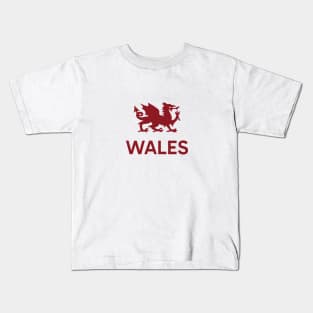 Wales National Symbol Kids T-Shirt